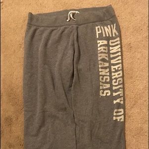 PINK Victoria’s Secret Arkansas sweatpants